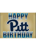 Pitt Panthers Happy Birthday Card
