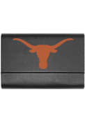 Texas Longhorns Leather Business Card Holder