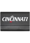 Cincinnati Bearcats Leather Business Card Holder