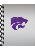 Silver K-State Wildcats Spiral Notebooks and Folders