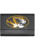 Missouri Tigers Leather Business Card Holder