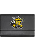 Wichita State Shockers Leather Business Card Holder