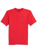 Johnnie O Red Cincinnati Bearcats Heathered Tyler Pocket Fashion T Shirt