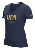 Adidas Philadelphia Union Womens Authentic Too Navy Blue Short Sleeve Tee