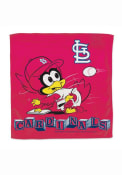 St Louis Cardinals Baby Burp Cloth Bib - Red