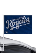 Kansas City Royals 11x14 Wordmark Car Flag - Blue