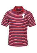 Philadelphia Phillies Majestic Home Plate Heat Polo Shirt - Red