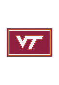Virginia Tech Hokies 4x6 Interior Rug