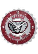 Alabama Crimson Tide Al Logo Bottle Cap Wall Clock