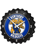 Kentucky Wildcats Mascot Bottle Cap Wall Clock