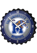 Memphis Tigers Bottle Cap Wall Clock
