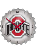 Ohio State Buckeyes Bottle Cap Wall Clock