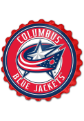 Columbus Blue Jackets Bottle Cap Sign