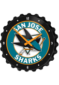 San Jose Sharks Bottle Cap Wall Clock