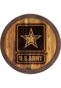 Army Branded Faux Barrel Top Sign