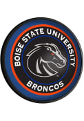 Boise State Broncos Round Slimline Lighted Sign
