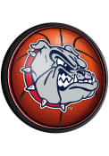 Gonzaga Bulldogs Basketball Round Slimline Lighted Sign