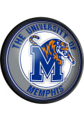 Memphis Tigers Round Slimline Lighted Sign