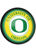 Oregon Ducks Round Slimline Lighted Sign