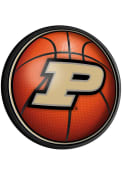Purdue Boilermakers Basketball Round Slimline Lighted Sign