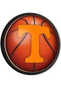 Tennessee Volunteers Basketball Round Slimline Lighted Sign