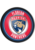 Florida Panthers Round Slimline Lighted Sign