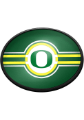 Oregon Ducks Oval Slimline Lighted Sign