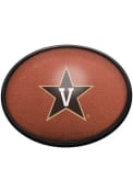 Vanderbilt Commodores Pigskin Oval Slimline Lighted Sign