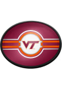 Virginia Tech Hokies Oval Slimline Lighted Sign