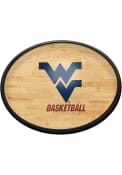 West Virginia Mountaineers Basketball Oval Slimline Lighted Sign