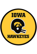 Iowa Hawkeyes Vintage Round Modern Disc Sign