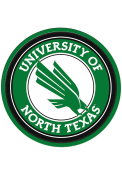 North Texas Mean Green Modern Disc Sign