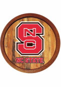 NC State Wolfpack Faux Barrel Top Sign