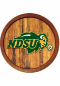 North Dakota State Bison Faux Barrel Top Sign
