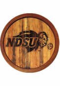 North Dakota State Bison Branded Faux Barrel Top Sign