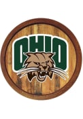 Ohio Bobcats Faux Barrel Top Sign