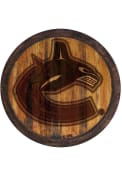 Vancouver Canucks Branded Faux Barrel Top Sign