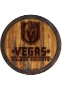 Vegas Golden Knights Branded Faux Barrel Top Sign