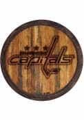 Washington Capitals Branded Faux Barrel Top Sign