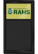 Colorado State Rams Chalk Noteboard Sign