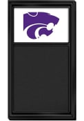 K-State Wildcats Chalk Noteboard Sign