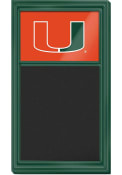 Miami Hurricanes Chalk Noteboard Sign
