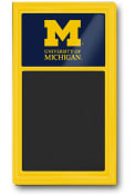 Michigan Wolverines Chalk Noteboard Sign