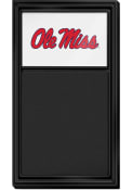Ole Miss Rebels Chalk Noteboard Sign