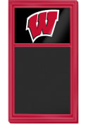 Wisconsin Badgers Chalk Noteboard Sign