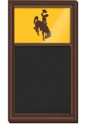 Wyoming Cowboys Chalk Noteboard Sign