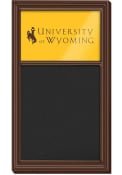 Wyoming Cowboys University Logo Chalk Noteboard Sign