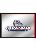 Gonzaga Bulldogs Framed Mirrored Wall Sign