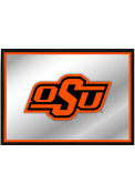 Oklahoma State Cowboys Framed Mirrored Wall Sign