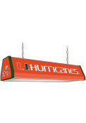 Miami Hurricanes Standard Light Pool Table